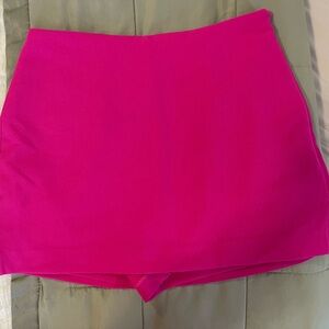 Express Women's Hot Pink Skort